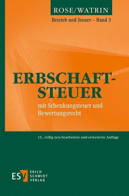 Erbschaftsteuer - Christoph Watrin, Fabian Riegler