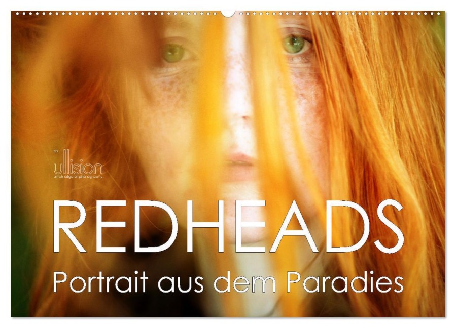 REDHEADS - Portrait aus dem Paradies (Wandkalender 2026 DIN A2 quer), CALVENDO Monatskalender - Ulrich Allgaier (Ullision)