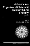Cover-Bild zum Titel 'Advances in Cognitive-Behavioral Research and Therapy' von ''