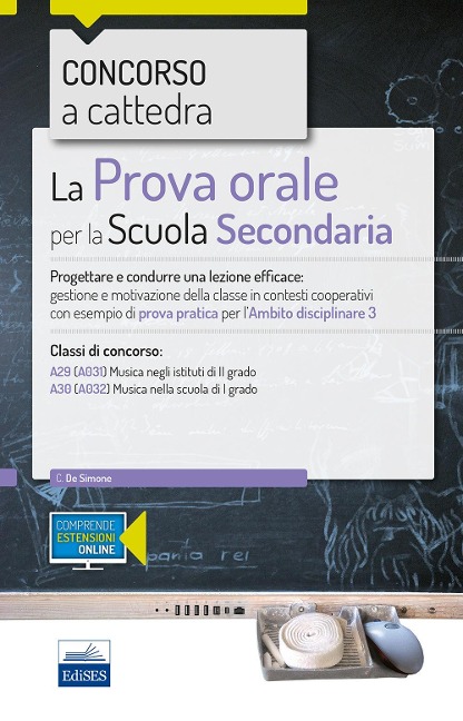 CC 4/36 la prova orale per la scuola secondaria. Ambito 3 - C. De Simone