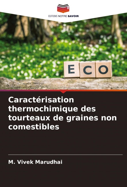 Caractérisation thermochimique des tourteaux de graines non comestibles - M. Vivek Marudhai
