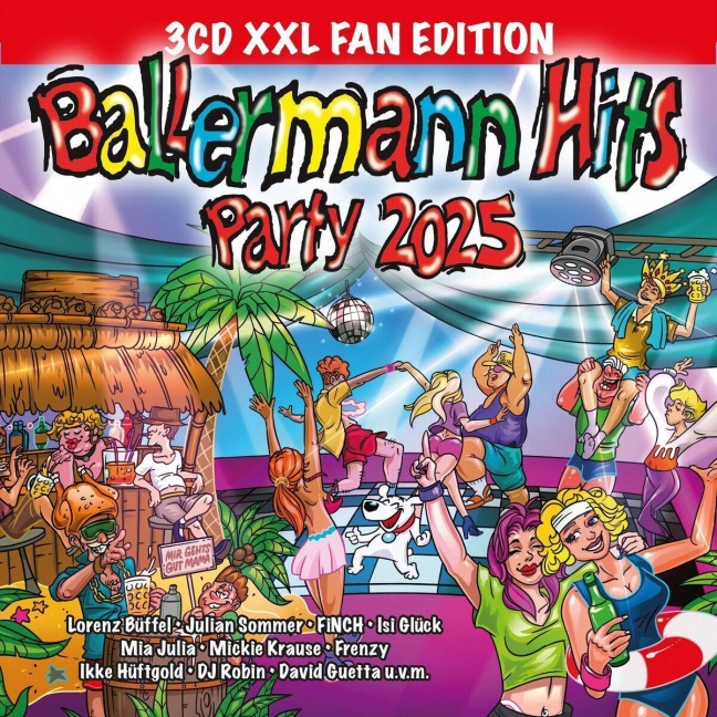 Ballermann Hits Party 2025 (XXL Fan Edition) - Artists Various