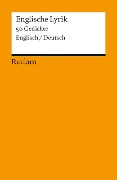 Cover-Bild zum Titel 'Englische Lyrik' von ''