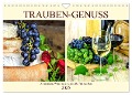 Trauben-Genuss. Aromatische Weintrauben und süße Tafeltrauben (Wandkalender 2025 DIN A4 quer), CALVENDO Monatskalender - Rose Hurley