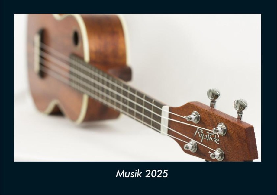 Musik 2025 Fotokalender DIN A4 - Tobias Becker
