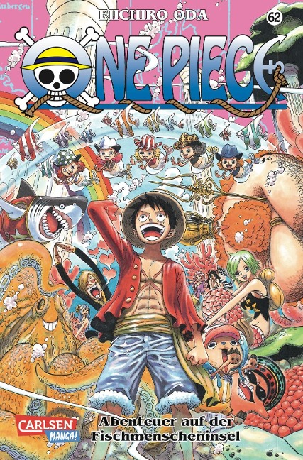 One Piece 62. Abenteuer auf der Fischmenscheninsel - Eiichiro Oda