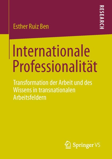 Internationale Professionalität - Esther Ruiz Ben