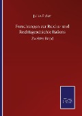 Cover-Bild zum Titel 'Forschungen zur Reichs- und Rechtsgeschichte Italiens' von 'Julius Ficker'