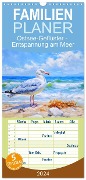 Familienplaner 2024 - Ostsee-Geflüster - Entspannung am Meer mit 5 Spalten (Wandkalender, 21 x 45 cm) CALVENDO - Anja Frost
