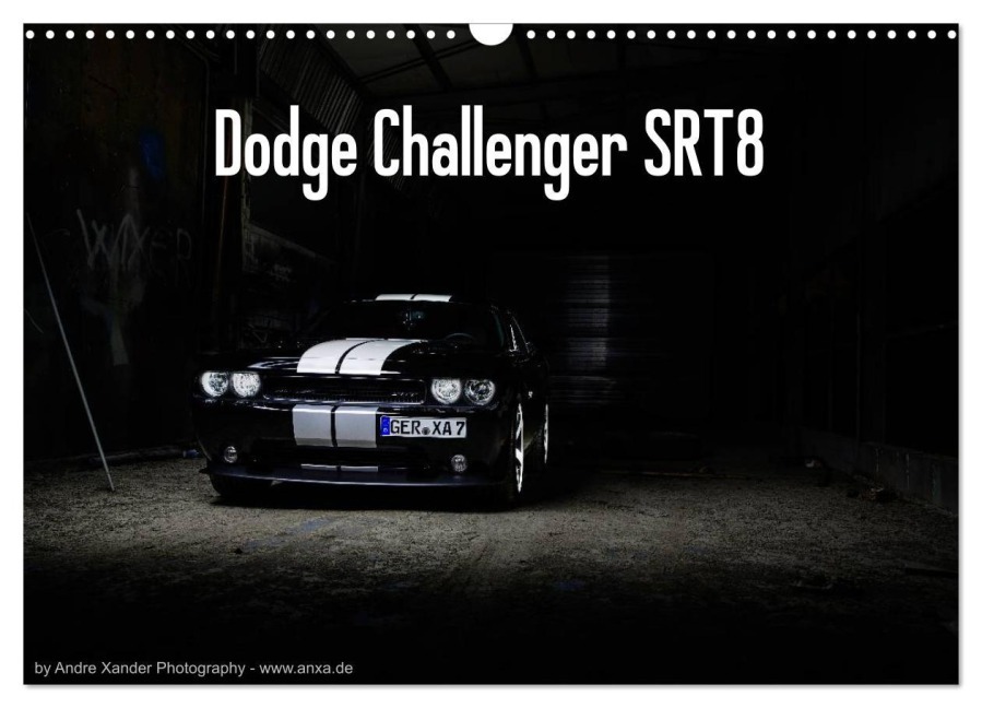Dodge Challenger SRT8 (Wandkalender 2026 DIN A3 quer), CALVENDO Monatskalender - Andre Xander