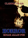 Cover-Bild zum Titel 'Horror' von 'Edgar Allan Poe'