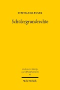 Cover-Bild zum Titel 'Schülergrundrechte' von 'Stephan Klenner'