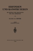 Cover-Bild zum Titel 'Erfinden und Konstruieren' von 'G. J. Meyer'