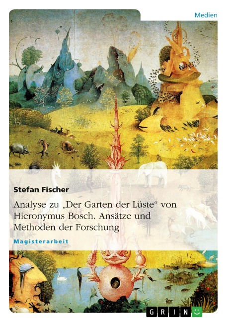 Analyse zu "Der Garten der Lüste"  von Hieronymus Bosch. Ansätze und Methoden der Forschung - Stefan Fischer