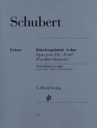 Cover-Bild zum Titel 'Quintett A-dur op. post. 114 D 667 für Klavier, Violine, Viola, Violoncello und Kontrabass [Forellenquintett]' von 'Franz Schubert'