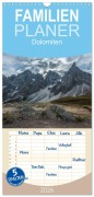 Cover-Bild zum Titel 'Familienplaner 2026 - Dolomiten mit 5 Spalten (Wandkalender, 21 x 45 cm) CALVENDO' von 'Roman Burri'