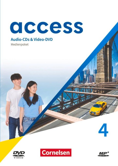 Access Band 4: 8. Schuljahr - Allgemeine Ausgabe 2022 - Audio-CDs und Video-DVD - 