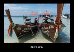 Cover-Bild zum Titel 'Boote 2027 Fotokalender DIN A3' von 'Tobias Becker'