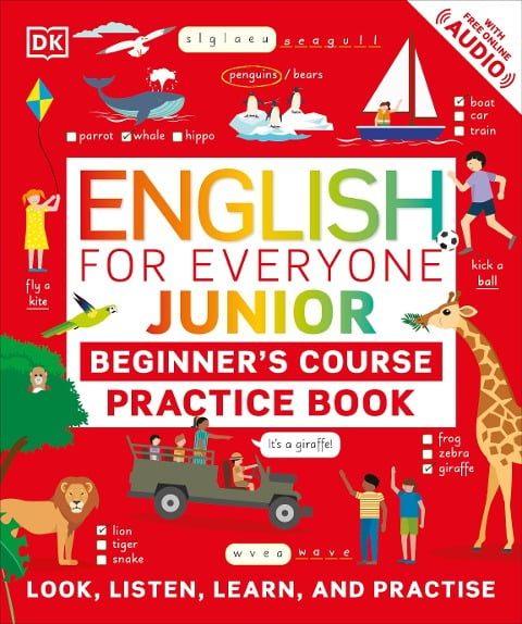 English for Everyone Junior Beginner's Practice Book - 