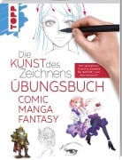 Cover-Bild zum Titel 'Die Kunst des Zeichnens - Comic Manga Fantasy Übungsbuch' von 'Frechverlag'