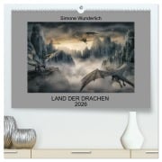 Cover-Bild zum Titel 'Land der Drachen (hochwertiger Premium Wandkalender 2026 DIN A2 quer), Kunstdruck in Hochglanz' von 'Simone Wunderlich'