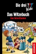 Cover-Bild zum Titel 'Die drei ??? Kids Das Witzebuch' von 'Markus Brinkmann'