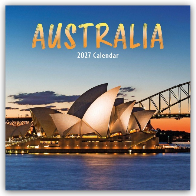 Australia - Australien 2027 - Wand-Kalender - Carousel Calendar