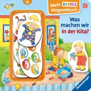 Cover-Bild zum Titel 'Mein erstes Magnetbuch - Was machen wir in der Kita?' von 'Sandra Grimm'