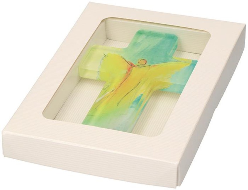 Dein Engel - Kreuz aus Acrylglas - 
