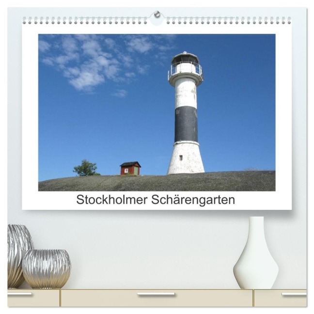 Stockholmer Schärengarten (hochwertiger Premium Wandkalender 2026 DIN A2 quer), Kunstdruck in Hochglanz - Monika Dietsch