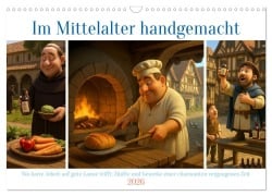 Cover-Bild zum Titel 'Im Mittelalter handgemacht (Wandkalender 2026 DIN A3 quer), CALVENDO Monatskalender' von 'Kerstin Waurick'