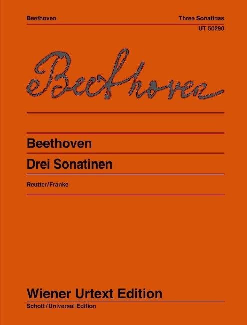 Drei Sonatinen für Klavier - Ludwig van Beethoven