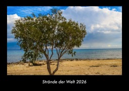 Cover-Bild zum Titel 'Strände der Welt 2026 Fotokalender DIN A3' von 'Tobias Becker'