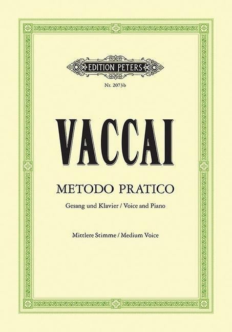 Metodo Pratico di Canto Italiano - Nicola Vaccai