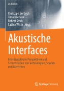 Cover-Bild zum Titel 'Akustische Interfaces' von ''