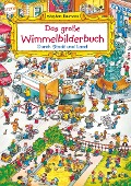 Cover-Bild zum Titel 'Das große Wimmelbilderbuch. Durch Stadt und Land' von 'Stephan Baumann'