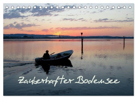 Zauberhafter Bodensee (Tischkalender 2024 DIN A5 quer), CALVENDO Monatskalender - Christine Horn
