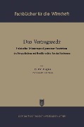 Cover-Bild zum Titel 'Das Vertragsrecht' von 'Karl Mugele'