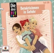 Cover-Bild zum Titel 'Die drei !!! 100: Detektivinnen in Gefahr' von 'Kirsten Vogel, Ina Biber'