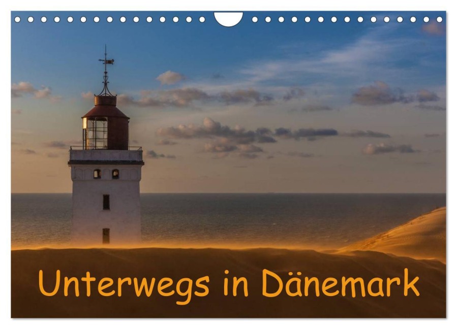 Unterwegs in Dänemark (Wandkalender 2025 DIN A4 quer), CALVENDO Monatskalender - HeschFoto HeschFoto