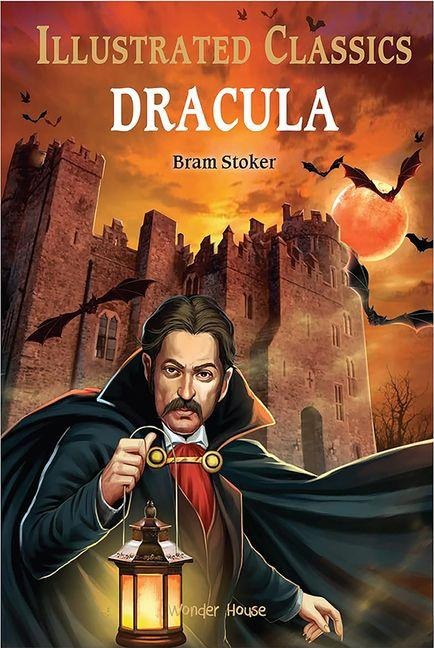 Dracula: Llustrated Abridged Children Classic English Novel with Review Questions - Wonder House Books