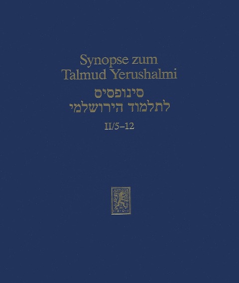 Synopse zum Talmud Yerushalmi - 