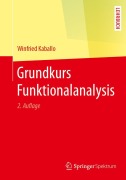 Cover-Bild zum Titel 'Grundkurs Funktionalanalysis' von 'Winfried Kaballo'