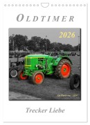 Oldtimer - Trecker Liebe (Wandkalender 2026 DIN A4 hoch), CALVENDO Monatskalender - Peter Roder