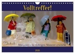 Cover-Bild zum Titel 'Volltreffer! (Wandkalender 2026 DIN A4 quer), CALVENDO Monatskalender' von 'Ute Jackisch'