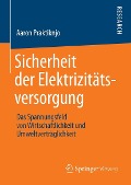 Cover-Bild zum Titel 'Sicherheit der Elektrizitätsversorgung' von 'Aaron Praktiknjo'