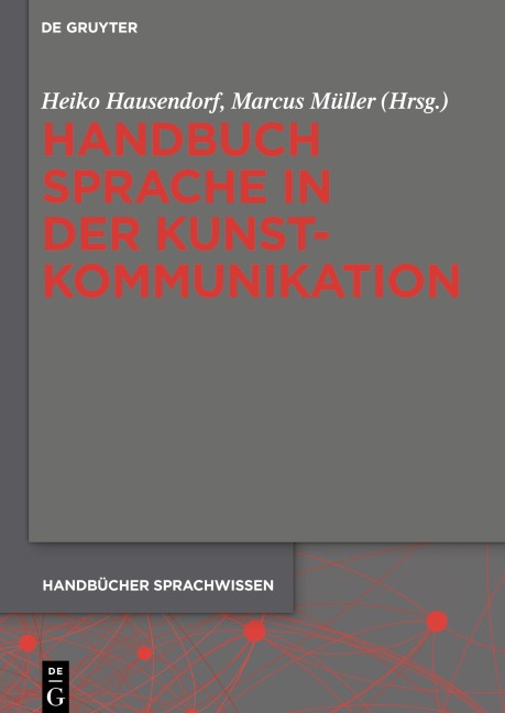 Handbuch Sprache in der Kunstkommunikation - 