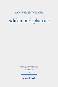Cover-Bild zum Titel 'Achikar in Elephantine' von 'Ann-Kristin Wigand'