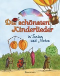 Cover-Bild zum Titel 'Die schönsten Kinderlieder in Texten und Noten' von ''