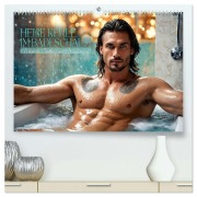 Heiße Kerle im Badeschaum - Muskeln, Tattoos und Wasserspiele (hochwertiger Premium Wandkalender 2026 DIN A2 quer), Kunstdruck in Hochglanz - Renate Utz